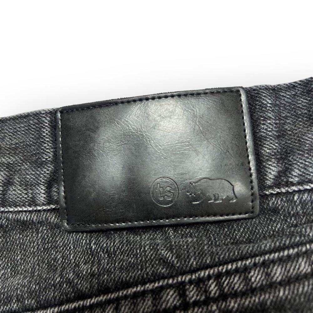 TAYLOR STITCH The Slim Organic Cotton Selvage Jean SIZE 35 x 27 Black Wash Denim - Picture 7 of 13
